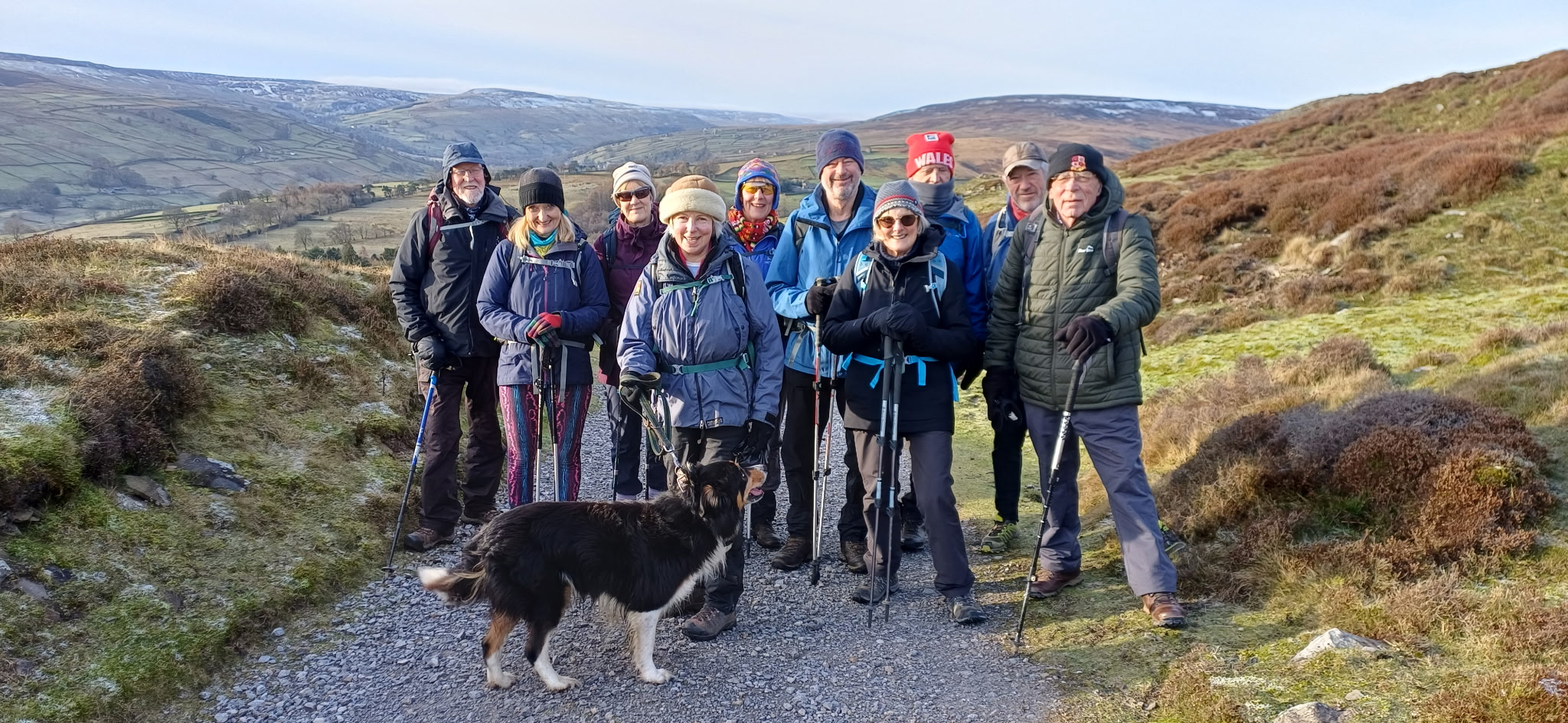 Steve and Carol's Reeth Walk on 8th January 2026