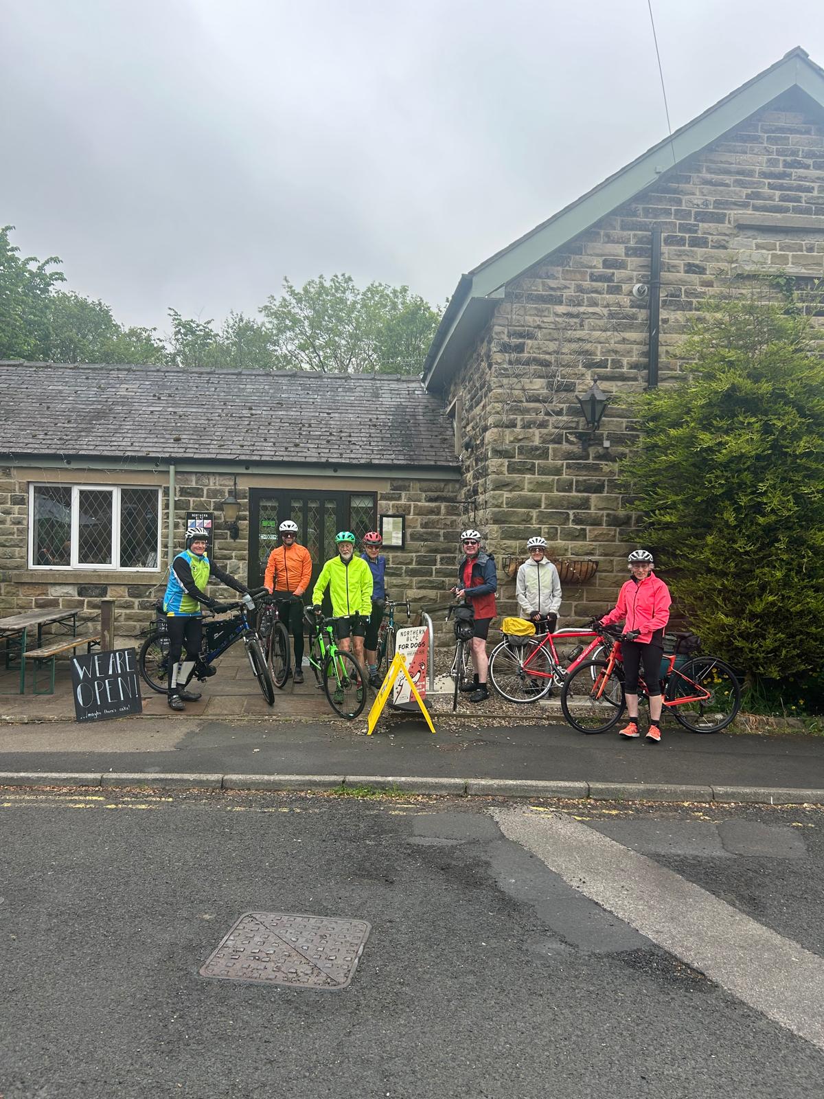 Wet and wild over Trapping Hill!